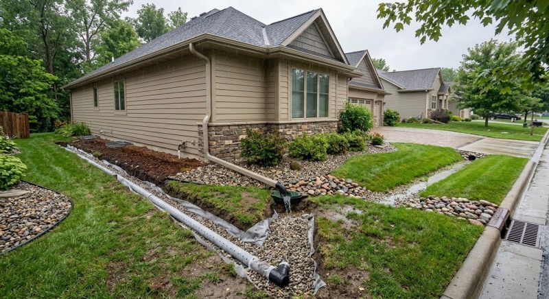 Water Pooling Prevention