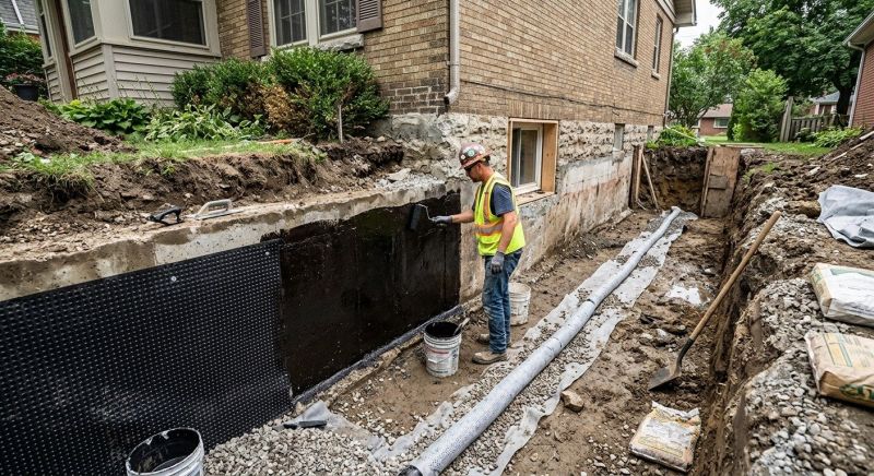 Basement Walls Waterproofing in Montgomery, AL