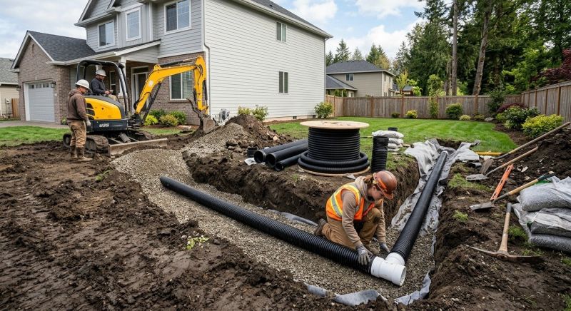 Drain Tile Installation in Tuscaloosa, AL